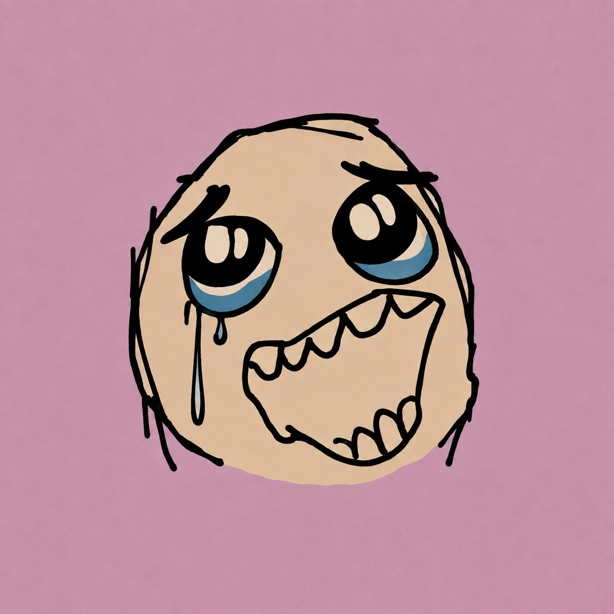 MEME character: CRY GUY